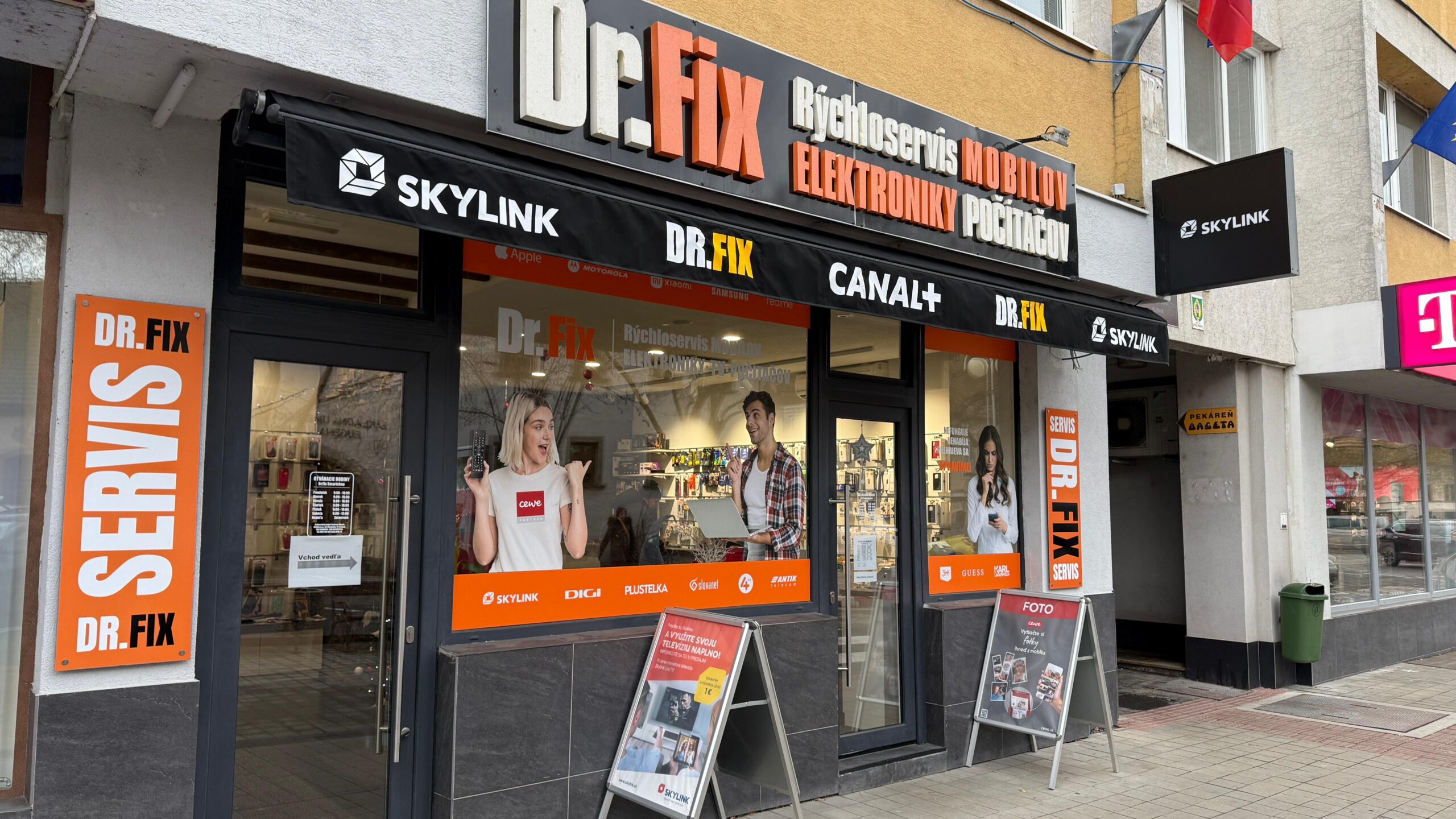Dr.Fix Pezinok – predajňa Premium partnera Skylink Pezinok